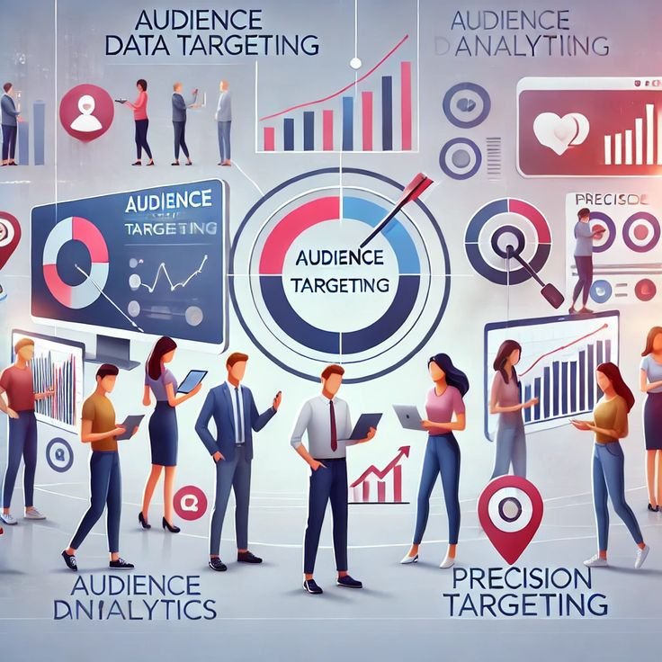 Digital marketer using precision audience targeting to reach the right customers